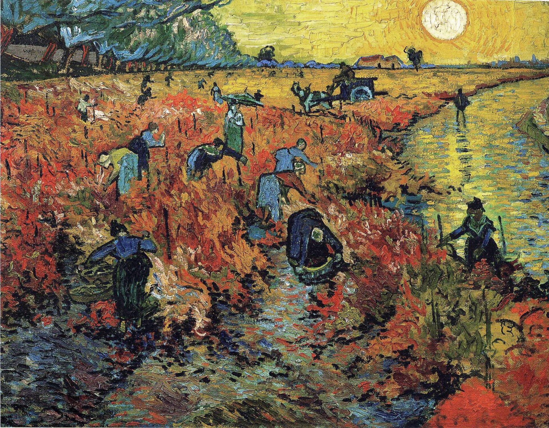 A vineyard at harvest — von Hildebrand's image of the “devastated vineyard.”