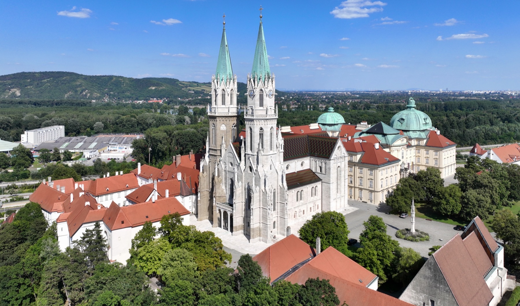 Klosterneuburg Monastery, Austria, where Pius Parsch worked.